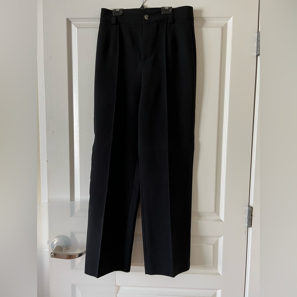 Zara black trousers